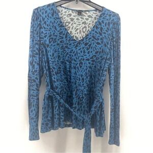 •Ann Taylor• Women's Leopard‎ Print Top